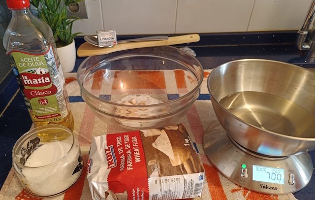 Mise en Place receta Hogaza de Pan