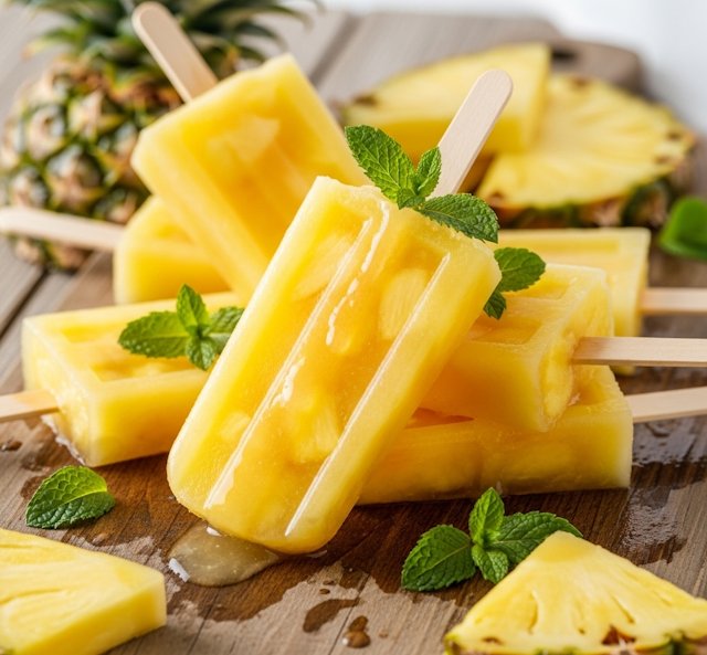 Variante de la receta de Postre de Piña