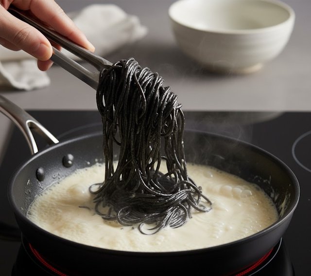 Espaguetis Negros