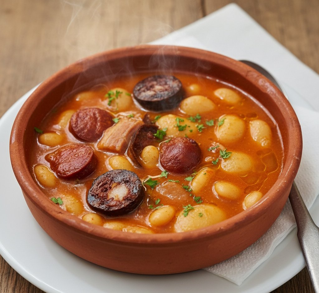 Receta de Judiones de la Granja con sus Sacramentos