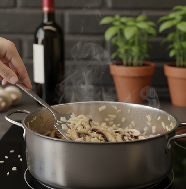 Receta de Risotto de Confit de Pato