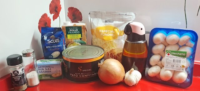 Risotto de Confit de Pato