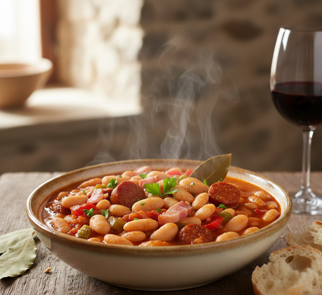 Receta de Alubias a la Riojana