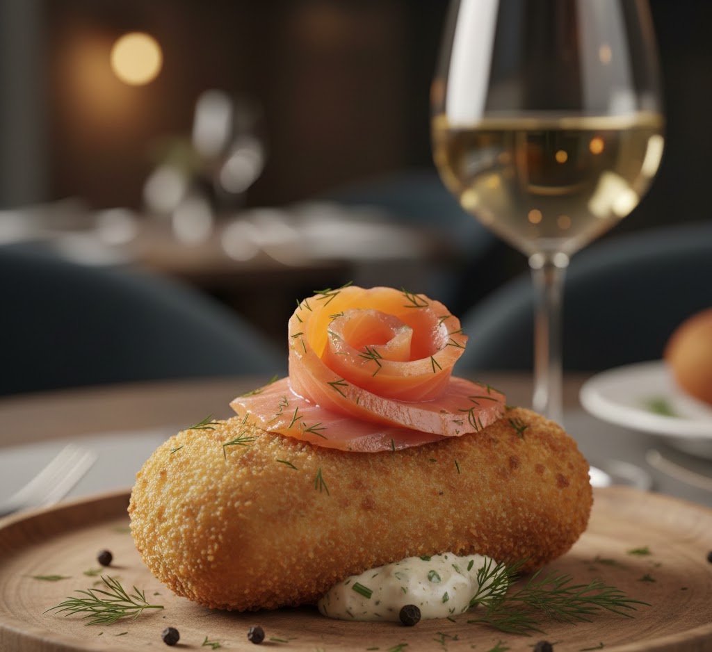 recetas de croquetas de salmón ahumad