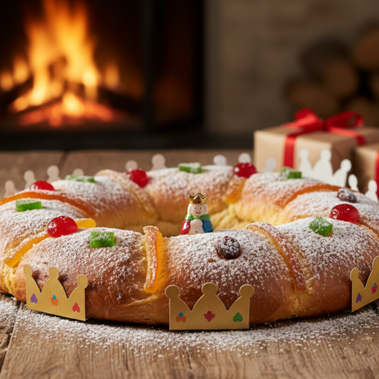 Receta de Roscón de Reyes