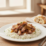 Receta de Chipirones Encebollados