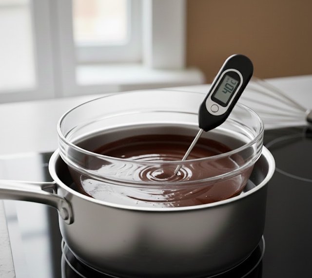 Fundir el Chocolate al Baño María