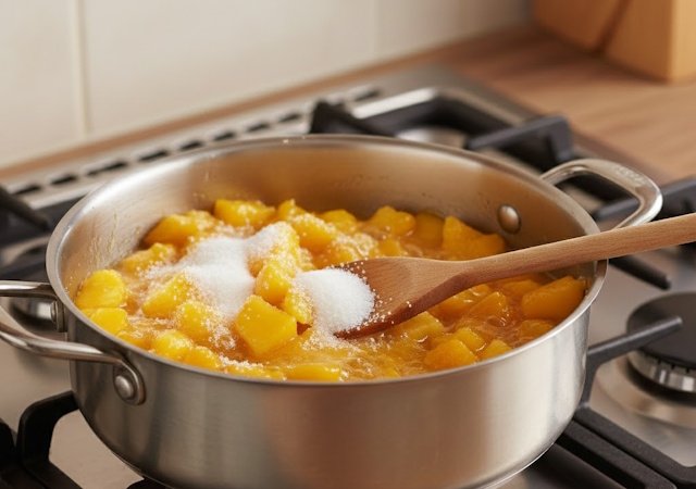 Yogurt con Piña y Mango