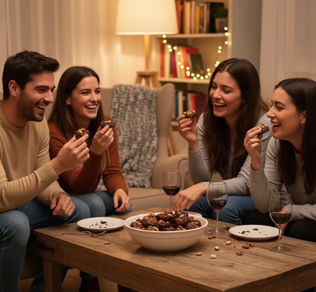 Receta de Rocas de Chocolate