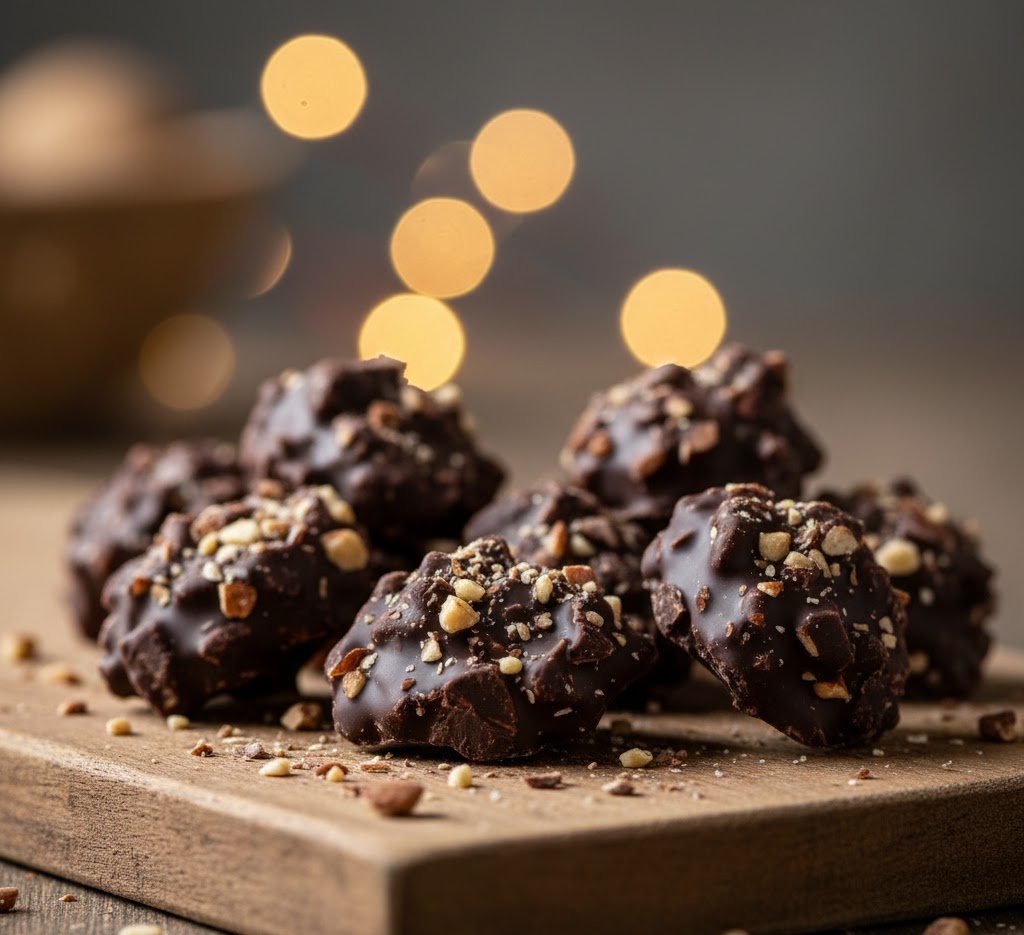 Receta de Rocas de Chocolate