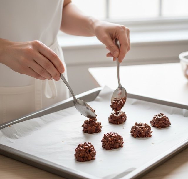 Receta de Rocas de Chocolate