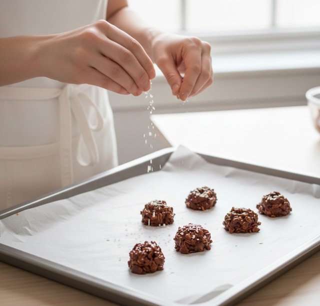 Receta de Rocas de Chocolate