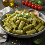 Receta de Rigatoni al Pesto