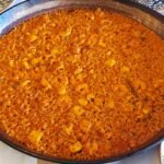 Receta Paella de Rape, Sepia y Langostinos