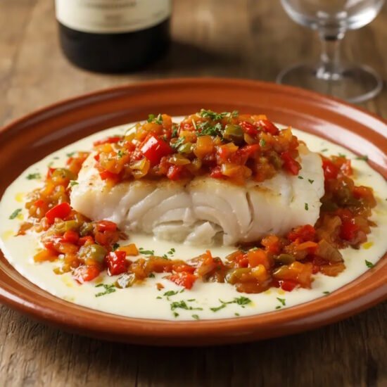 Receta Bacalao al Club Ranero