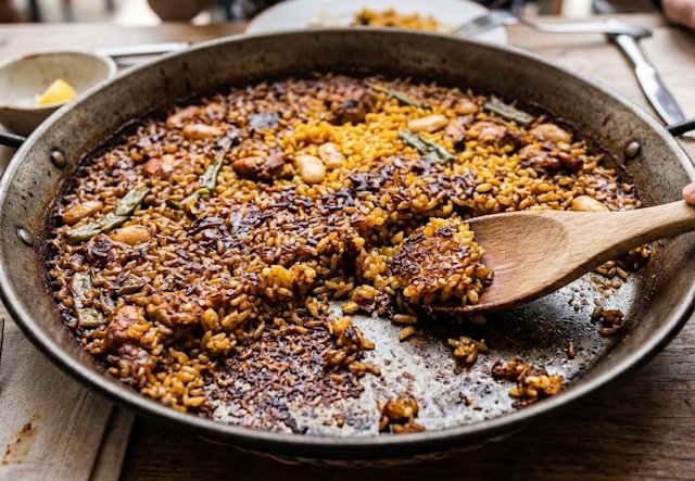 Socarrat, paella