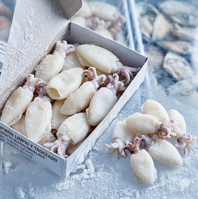 Chipirones Congelados