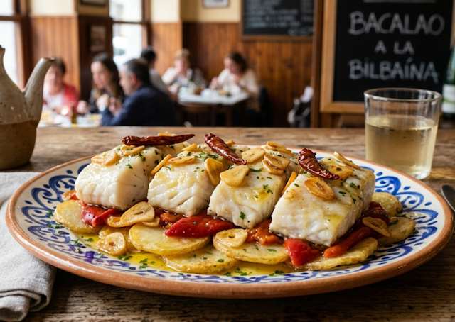 Bacalao a la Bilbaína