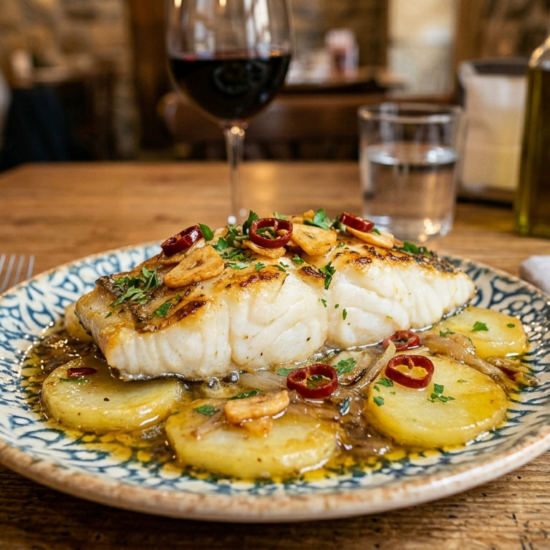 bacalao a la bilbaína