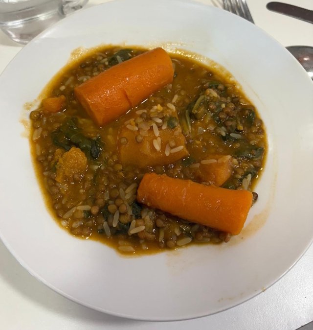Receta de Olleta de Alicante lista para servir