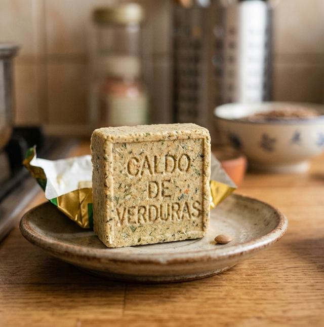 Pastilla de caldo de verduras