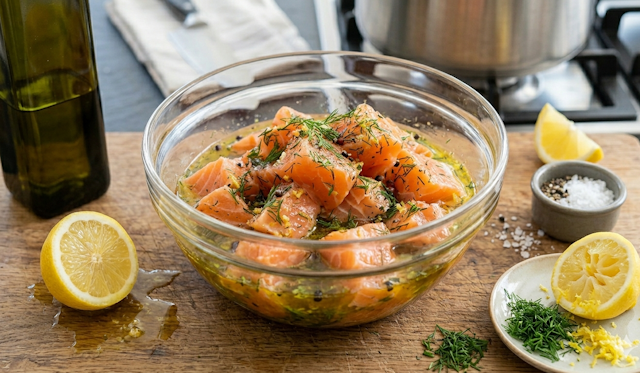 Salmón Marinado