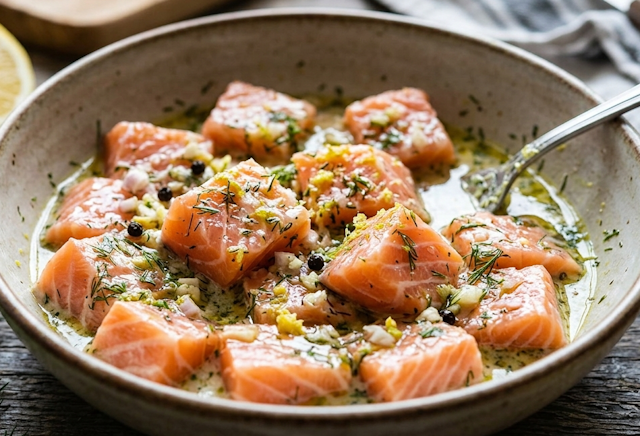 Salmón Marinado