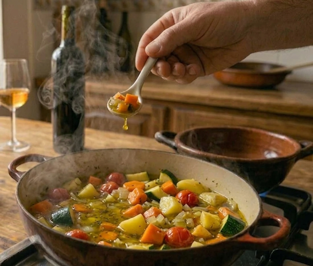 Sofrito de verduras