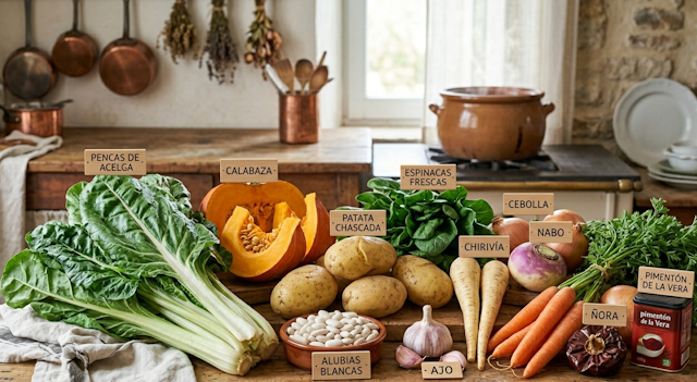Verduras de la olleta de alicante