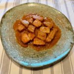 Atún de Santoña con tomate en plato