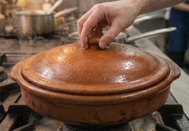 Judiones de la Granja con Gambones