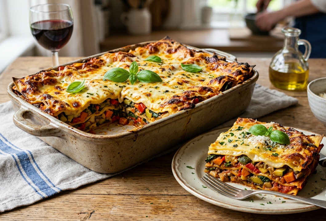 Lasaña de verduras
