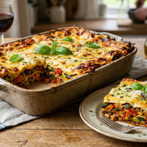 Lasaña de verduras