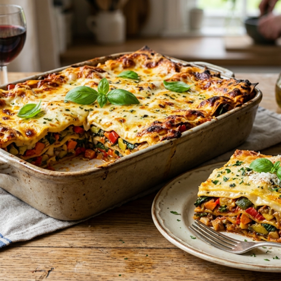 Lasaña de verduras