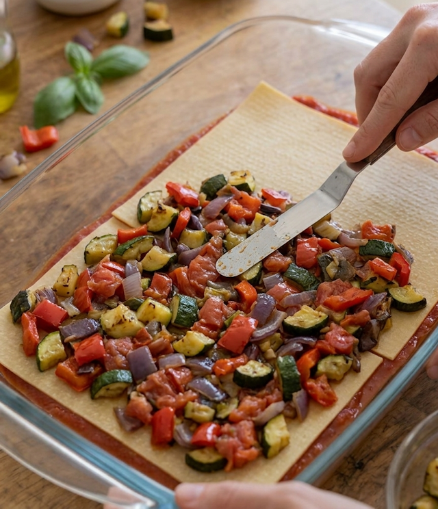 Lasaña Verduras