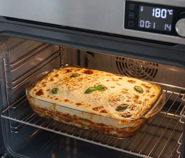 Gratinamos la Lasaña de Verduras