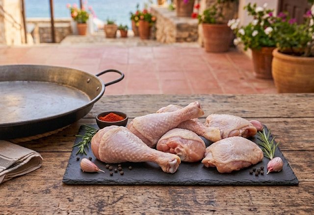 Muslos y contramuslos de pavo