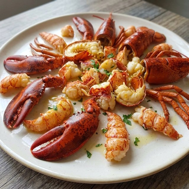 Bogavante troceado