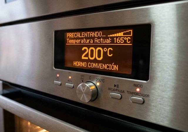 Horno a 200 ºC