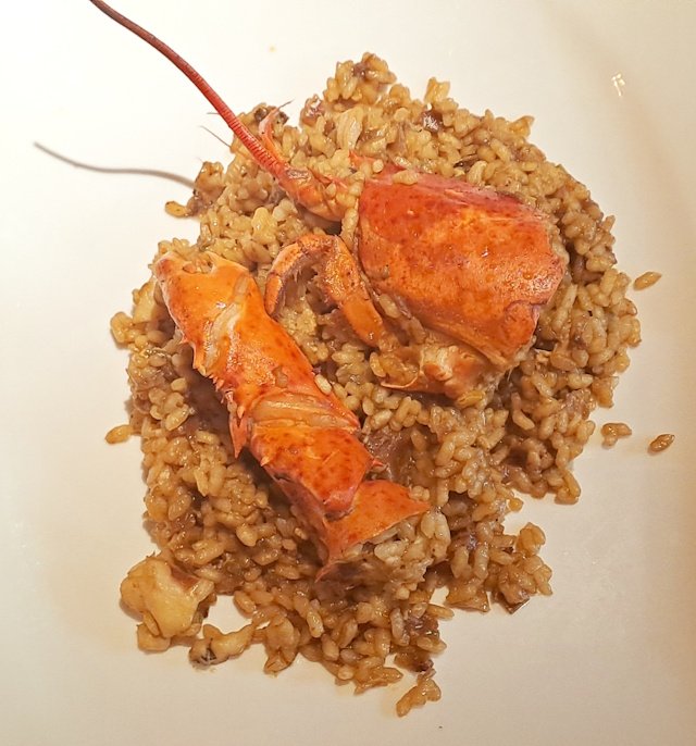 Receta de Paella de Bogavante y Sepia