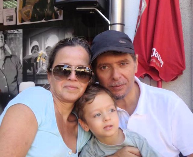 Dina, Ruizinho y Rui