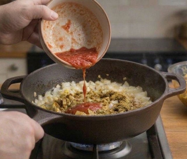 Receta de pollo tikka masala