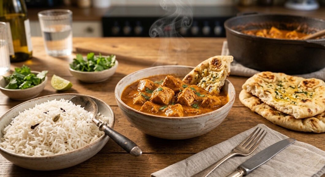 Receta de pollo tikka masala