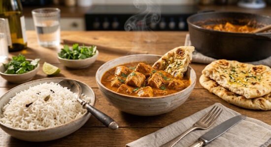 Receta de pollo tikka masala