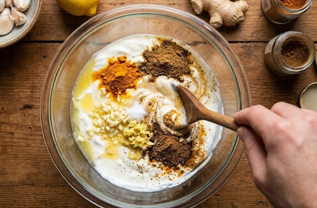 Receta de pollo tikka masala