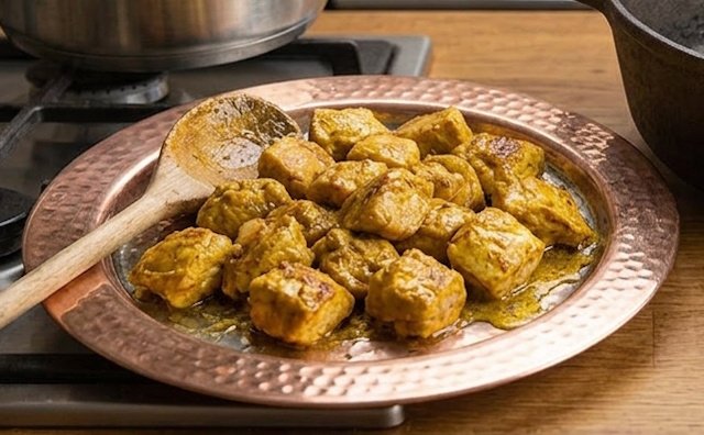 Receta de pollo tikka masala